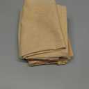 Native Fab Solid Cloth Napkin Set of 4, 100% Chambray Cotton, Washable, Reusable Dinner Cloth Napkin 17x17 inches, Table Decor Napkins for Dinner, Events, Mustard Yellow