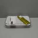 Seoneiro Whiskey Tray, Glass Cup Rack, Mug Holder, Coffee Cup Organizer, Bathroom Countertop Organizer with Drain Board Wine Glass Decorative, Food Tray, Kitchen Spice Rack (Transparent Color-2)