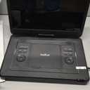 Boifun 17.5" Portable TV/DVD Player Combo with 15.6" Large HD Swivel Screen, Digital TV ATSC Tuner, Built-in Battery, Support HDMI in/USB/Micro SD/AV Out and Multiple Disc Formats, Black