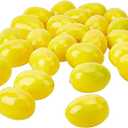 20Pcs Yellow (Lemon) Mini Fake Lemon Fruit, Plastic Foam Vegetables Fruit as Home Party Ornament Craft Photography Props Gift 1-3CM, Artificial Fruits, Artificial Lemon