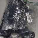 Paxiland Clear Backpack Stadium Approved 12126 with Reinforced and Wider Shoulder Straps, Small Clear Bag for Schools, Concerts, Work, Festivals and Sporting Events - Black