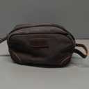 emissary Toiletry Bag for Men, Canvas Travel Toiletry Bag Men's Dopp Kit, Water-resistant Bathroom Bag Mens Shaving Kit, Travel Kit Small Bags, Shaving Bag, Toiletry Bags (Gray)