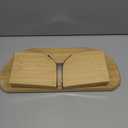 NIXSCALINO Folding Meditation Bench | Bamboo Kneeling Stool with Rocking mechanism - Portable Cross Legged Folding Seiza Chair
