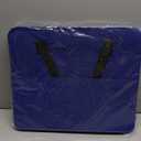 Carrying Case for 104 Toy Car Storage, Portable Container Carrier Organizer (Blue)