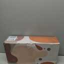 Ceramic Slow Feeder and Water Bowl Set for Medium and Large Dogs, Ceramic Dog Bowls Elevated with Wooden Stand, 2.0 Cups Dog Slow Feeder(30oz) and 70oz Water Bowl Set, Black