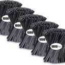 5000 PCS Black Zip Ties 4 Inch, Small Cable Tie