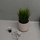 Lifelines FlowCrafts, Cord-Wrapped Planters - Create 2 Unique Planters with Cords in Multi-Colors, Leather Accents, Faux Plant Stems & Decorative Stones - Sensory Arts & Crafts Kit for Teens & Adults