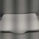 DERILA® Memory Foam Cervical Neck Pillow. Ergonomic Pillow for Sleeping, Snoring