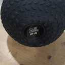 Fitness First Slam Ball, Easy-to-Grip, Sand-Filled Medicine Ball for Exercise and Workout, Ideal for Weight Training, Cross-Training, Cardio, and Plyometric Workout, (50 LBS)