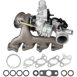 667-203 1.4 Turbo Turbocharger with Gasket Compatible with 2011-2016 Chevrolet Cruze 2012-2020 Chevy Sonic 2013-2018 Trax 2013-2020 Buick Encore 1.4L Turbo Charger Replace# 55565353