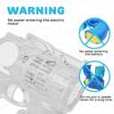 Toy Life 3 Pack Bubble Guns for Kids, Automatic Bubble Blower, Leakproof & Lightweight, Outdoor Summer Toy, Easter Basket Stuffer, Party Favor, Birthday Gift for Toddlers Boys Girls