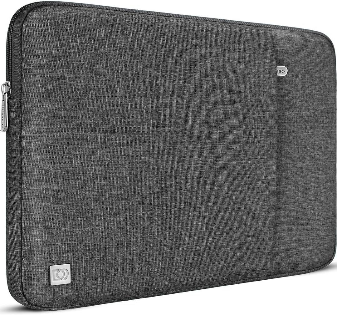 DOMISO 16 inch Laptop Sleeve Case Notebook Bag Protective Carrying Handbag for 16" Dell/HP Pavilion Envy/ThinkPad IdeaPad/ASUS Vivobook,Dark Grey