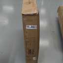 YITAHOME Plastic Dog House, Waterproof Indoor Outdoor Doghouse for Large or Small Dog, with Air Vents and Elevated Floor, Easy Assemble and Clean (Black+Gray)