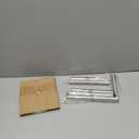 Brushed Nickel Toilet Paper Holder Stand, Bathroom Toilet Paper Roll Holder Stand with Reserve, Free Standing Toilet Paper Holder with Storage