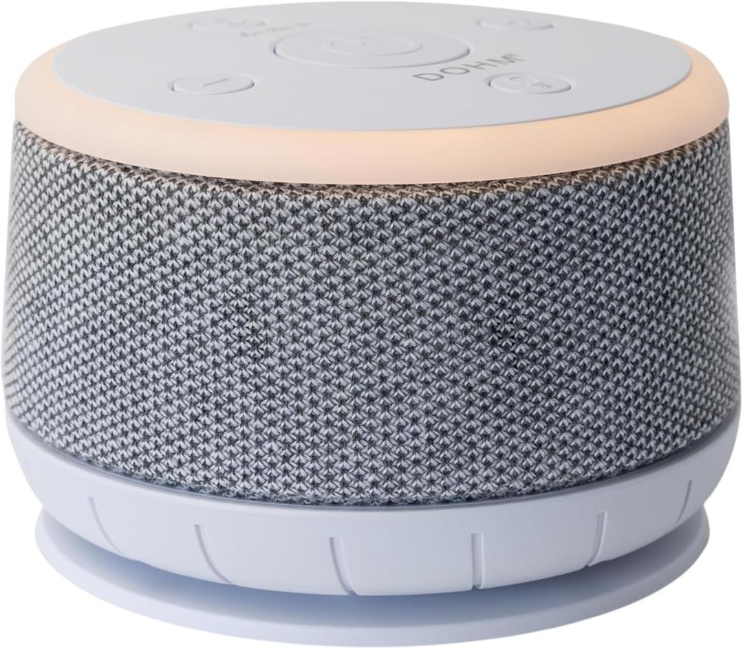 Yogasleep Dohm Nova White Noise Sound Machine, Better Sleep for Babies & Adults. Includes Night Light, 10 Fan Speeds & Calming Pink Noise for Louder Noise Masking. Noise Canceling for Office Privacy
