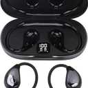 AI Wireless Language Translator Earbuds Efficient for Business Meetings Real Time Translation for Academics (Black)