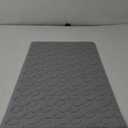 WRISIN Bathtub Mat Non Slip with Suction Cups - 100% Rubber Bathroom Mat Textured for Bath Tub Shower Safety - Soft on Touch - BPA/PVC Free - Pet Dog Bath Mat - Machine Washable - 16  28 InchGray