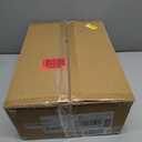 Wimarsbon Faux Mink Fur Storage Ottoman, Modern Soft Footstool, Storage Bench with Metal Legs, Vanity Seat, Fur Stool, Ottoman Coffee Table, Makeup Chair, Vanity Stools for Bedroom (Jade Green)