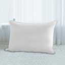 Martha Stewart White Down Pillows 600 Fill Power Luxury Hotel Bed Pillow Cooling Breathable Sleeping Pillows Made in USA, Jumbo