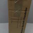 Sputnik Chandeliers Dining Room Light Fixture (8-Light, 30-Inch), Modern Black Chandelier, Height Adjustable Mid Century Modern Chandeliers for Dining Room Kitchen Island (Bulbs Not Included)