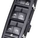 Master Power Window Switch Driver Side for 2010-2011 Dodge Grand Caravan, 2010-2011 Chrysle Town Country Door Lock Switch Button Control Front Left, OE# 4602535AH, 4602535AI, 901483-3 Pin