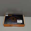 Heavy Duty Retractable Dog Leash for Large Dogs, 26ft Dog Leash with Poop Bag Holder, Up to 110lbs, chew Proof Cable, LED Light, 360 No-Tangle, One-Handed Pause & Locked. (Blue, L 26ft)