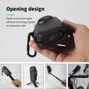 Screen Protector+Carrying Case for Insta 360 X5/360 X4, Protective Storage Bag with Carabiner,Portable Traveling Accessories for Insta360X5