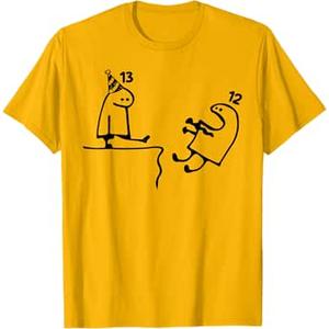 13th Birthday Party Funny Tees 13 Years Old Birthday Teens T-Shirt 100