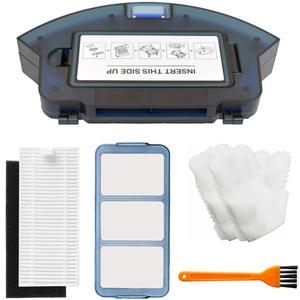 Vacuums Dust Collector Bin Replacements Compatible with eufy RoboVac 11S,for RoboVac 11S Plus, for Robovac 12 15C 15T, 25C, 30, 30C, 35C Robotic Dustbin Vacuum Cleaner Spare Parts