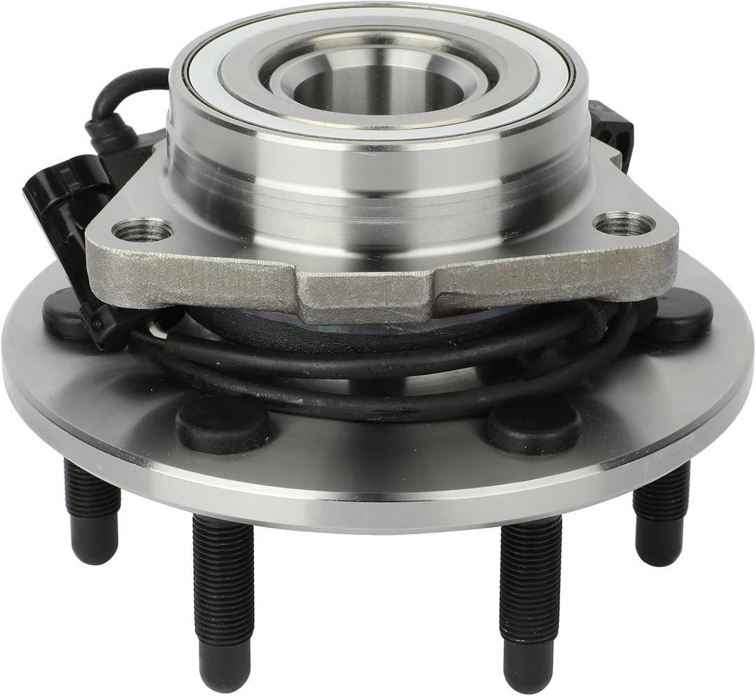 ECCPP Wheel Hub and Bearing Assembly Front 515036 fit for Chevrolet Silverado 1500 GMC Sierra 1500 Cadillac Escalade Chevrolet Tahoe 1999-2007 4WD 4x4 Only 6 Lugs Wheel Hub with ABS 3 Bolt Flange