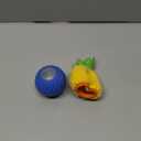 Interactive Pet Food Dispensing Ball, Electronic Treat Puzzle Toy for Dogs, 2.83 Inch Diameter, USB Type-C Charging (Blue)