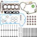 Head Gasket Set w/Intake & Exhaust Valves Kit for 2010-2017 Chevy Equinox/Captiva Sport/Malibu, for GMC Terrain, for Buick Lacrosse/Regal 2.4L HS26517PT