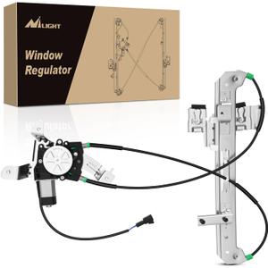 Nilight Power Window Regulator with Motor Rear Passenger Side,Compatible with Cadillac Escalade/Chevy Tahoe/GMC Yukon 2002 2003 2004 2005 2006,Rear Right,748-229