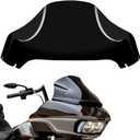 13" Windshield for Road Glide FLTRX 2015-2023, Motorcycle Windscreen Splitter Wind Shield Visor Replacement Accessories for Harley Davidson CVO Road Glide Limited 3 ST Special Ultra, Black Windshield