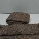 MIULEE Pack of 2 Throw Pillow Covers 20x20 Inch Chocolate Faux Fur Decorative Sherpa Pillow Covers Fuzzy Accent Soft Sheepskin Fleece Cushion Cases for Boho Home Decor Couch Living Room Bed