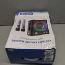 Karaoke Machine, Portable Bluetooth Karaoke Speaker with 2 Wireless Microphones, PA System for Adults Kids with LED Lights & Echo Adjustment, Supports TWS/TF/USB/AUX for Home Party (T03-2 MICS)