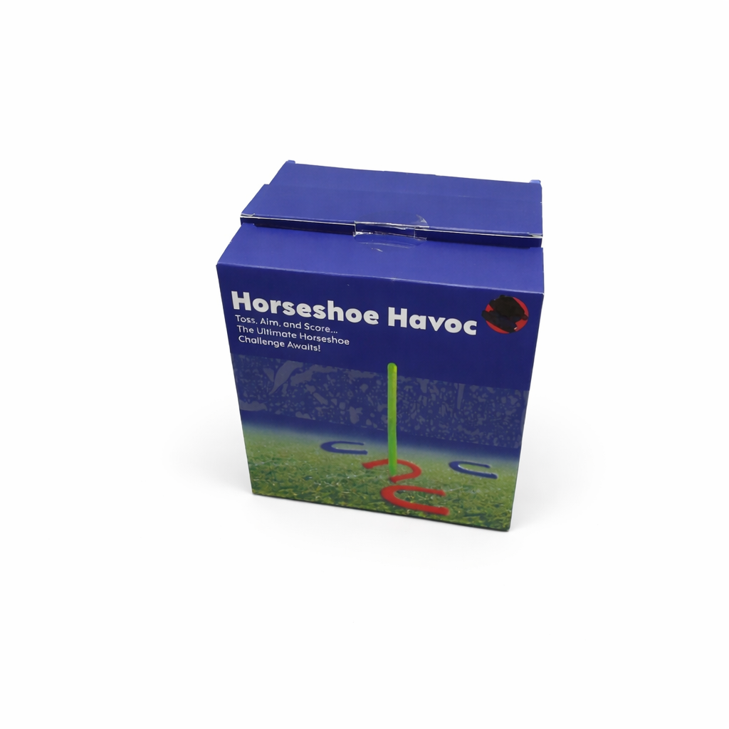 Gamie Horseshoes Tossing Game Durable Plastic - Outdoor Activities for Family, Kids and Adults - Fun Activity for Party, Camping, Yard, Lawn, 3 Pcs