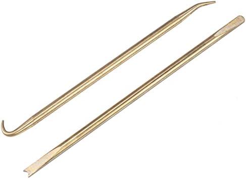 Easily O Ring Tool Set Pick -and Hook, Hand Tools, Useful as Removing Small Fuses, Oil Seal Gaskets, Springs and Wire plugs, Brass Material for Extended Tool Life