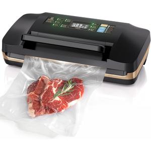 Vacuum Sealer Machine, Updated Powerful 95KPa Commercial Food Saver with Double Seal for 2X Strength