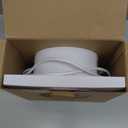 6 Inch Exhaust Fan, 26W Wall Mount Small Ventilation Fan With Switch, 139CFM Ventilation Extractor Fan With Anti-backflow Check Valve Ultra Thin For Bathroom Kitchen Garage(White)