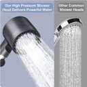 2025 Filtered Shower, Portable Shower with 3 Spray Modes, Adjustable On/Off Shower Head, with 150cm/1.5m Hose, Suitable for Aquarium and Animal Bathing and Rinsing