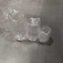 36pcs Candle Windproof Cylinder Shade for Home Decor Wedding Party Centerpieces Elegant Transparent Candle Holders for Warm Atmosphere, Size: 4", 6", 7 3/4"