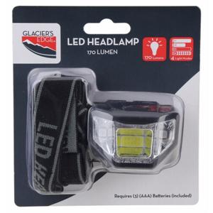Glacier's Edge LED Headlamp - Black