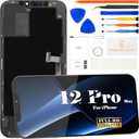 for iPhone 12 Pro Max Screen Replacement A2411 3D Touch LCD Screen Replacement A2342 LCD Display A2410 Touch Digitizer Assembly A2412 Repair Parts Kits