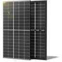 Renogy Solar Panels 640 Watts 12V/24V 2PCS 320W Bifacial Solar Panel Monocrystalline On/Off Grid Rigid Over 400 Watt Solar Panel 30% Higher Efficiency Durable for Homes Roof RV Boat Camping Black