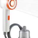 Portable Camping Shower, 2500mAh Rechargeable Camping Shower Built-in Light,2 Spray Modes, IPX6 Waterproof Outdoor Camp Pump with Filter for RV, Boat, Beach, Hiking