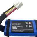 Replacement Battery for Flip 5 JBLFLIP5WHTAM Speaker, fits Part No ID1060-B 1INR19/66-2 6800mAh