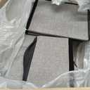 Love's cabin Dog Stairs for Small Medium or Large Dogs with Storage and Adjustable Steps, Foldable Cat Steps for Bed or Couch, 4-Step Gray Folding Ramp with Zip up to 200 lbs, Solid Grey
