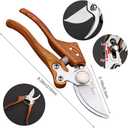 Garden Pruning Shears | Heavy Duty, Sharp Scissors, Clippers, Garden Tools