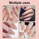 150pcs Soft Nail Sponges for Ombre, with 1 Grabbing Pen & 1 Mixing Spoon Manicure Nail Art Tools and Accessories Supplies for Home DIY & Salon Use